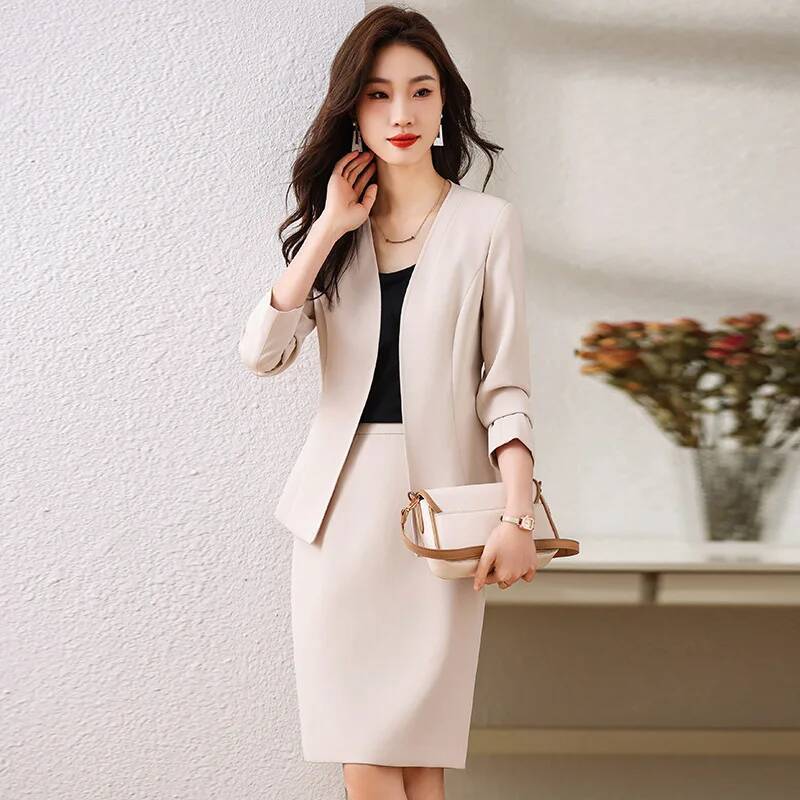 Women Formal Wear With Skirt - Formelle Damen-Business-Anzüge mit Rock und Jacken,