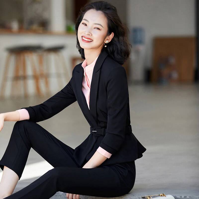 Women Formal Wear For Interview - Formale Damen-Business-Blazer, weiblicher Rock, Anzüge, Damen,