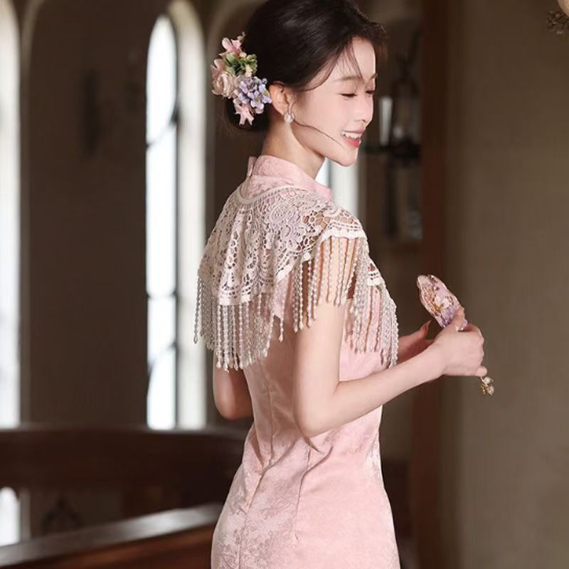 1 Stück eleganter, perlenbeset – Women Formal Wear Photoshoot Bewertung und Preis