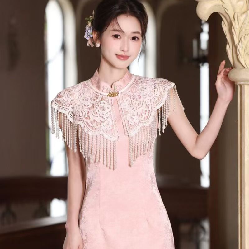 1 Stück eleganter, perlenbeset – Women Formal Wear Photoshoot Bewertung und Preis