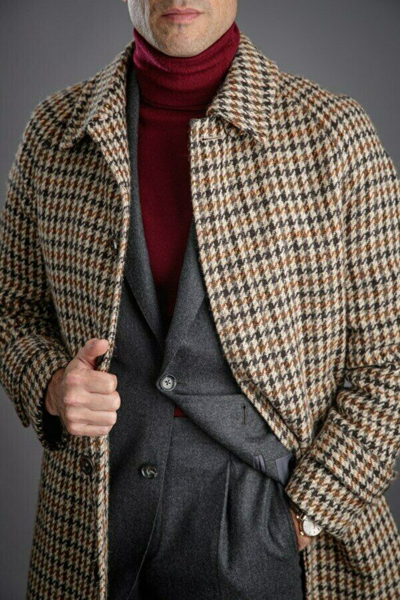 Lange Woolen Männer Mantel Lit – Tailored Coat Wool Bewertung und Preis