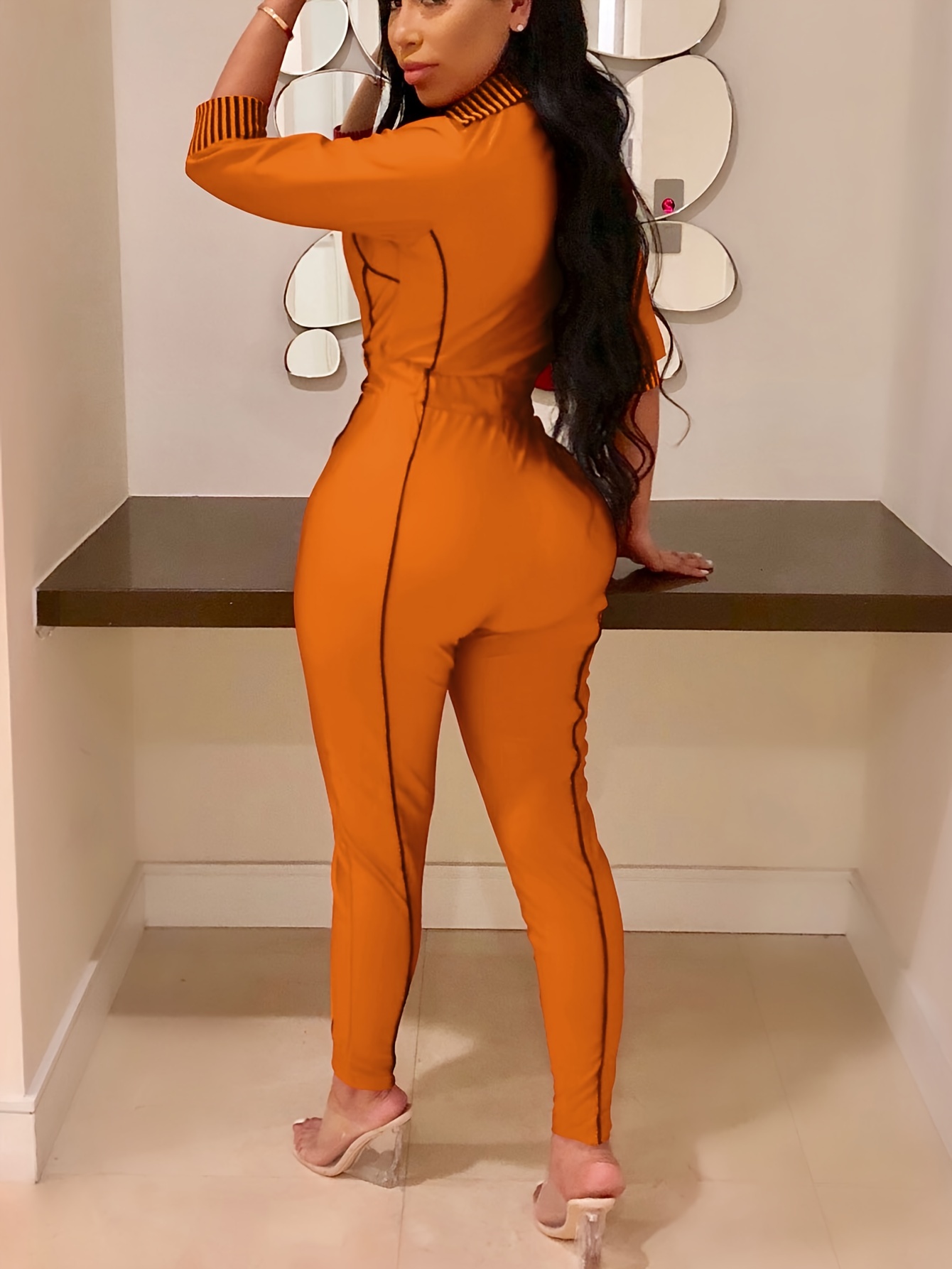 Solider dünner Overall mit Rei – Women'S Formal Wear Jumpsuit Bewertung und Preis
