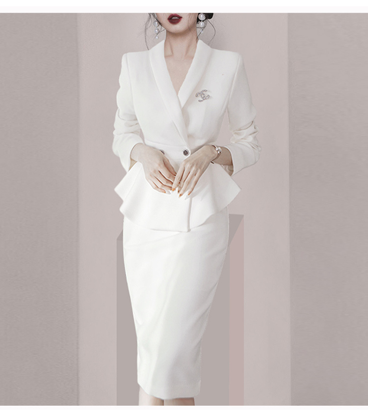 Elegante Büro Damen Kleid Anzü – Women Formal Wear With Skirt Bewertung und Preis