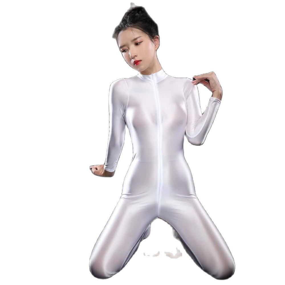 Sexy glänzender Body mit lange – Women'S Formal Wear Jumpsuit Bewertung und Preis
