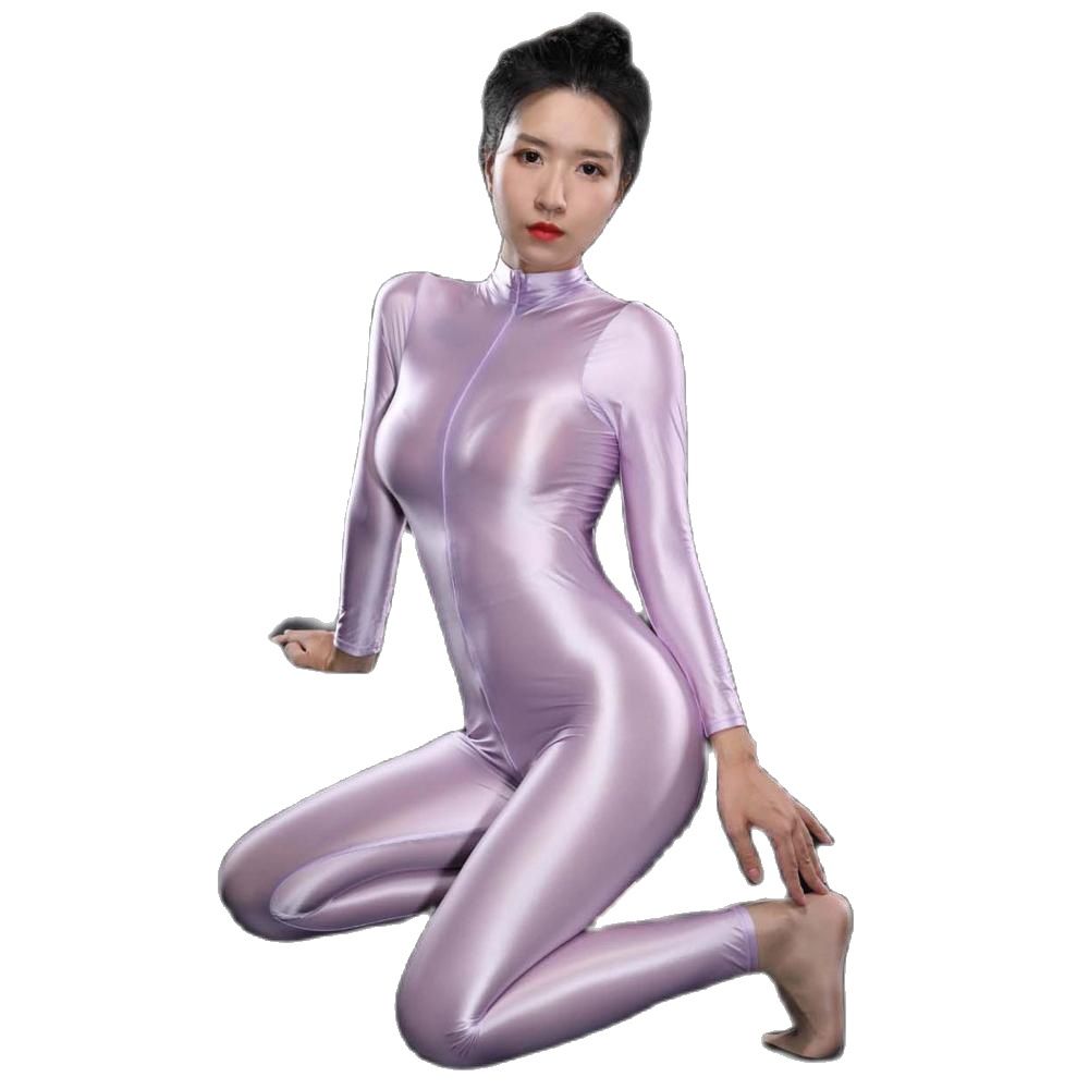 Sexy glänzender Body mit lange – Women'S Formal Wear Jumpsuit Bewertung und Preis