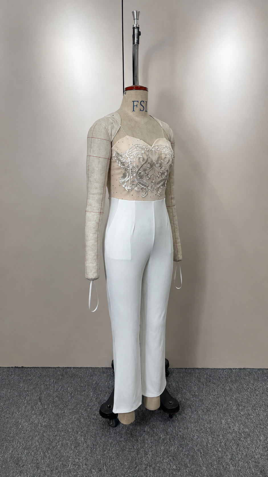 Sexy Bandeau Tube Top Jumpsuit – Women'S Formal Wear Jumpsuit Bewertung und Preis