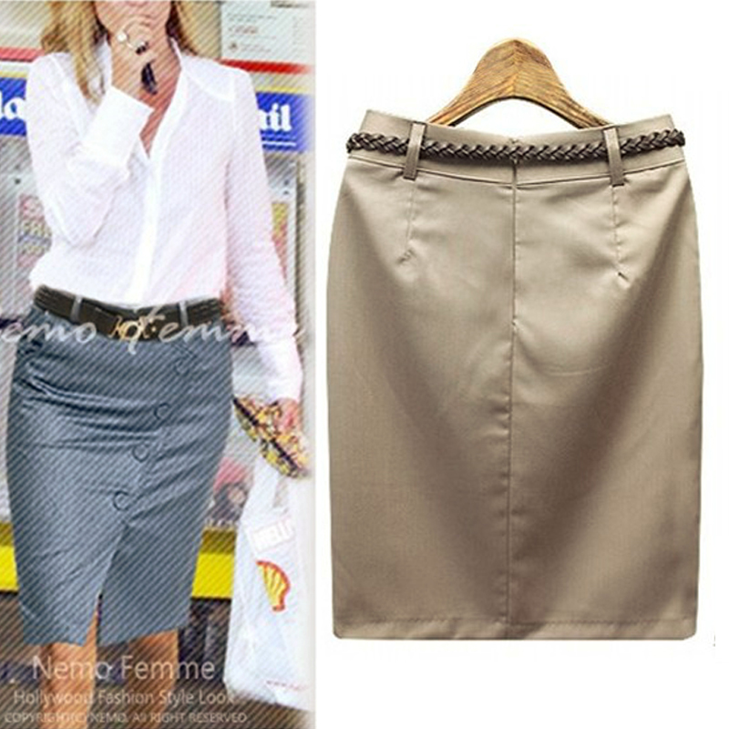 Damen-Knopf, geteilter Saum, h – Women Formal Wear With Skirt Bewertung und Preis